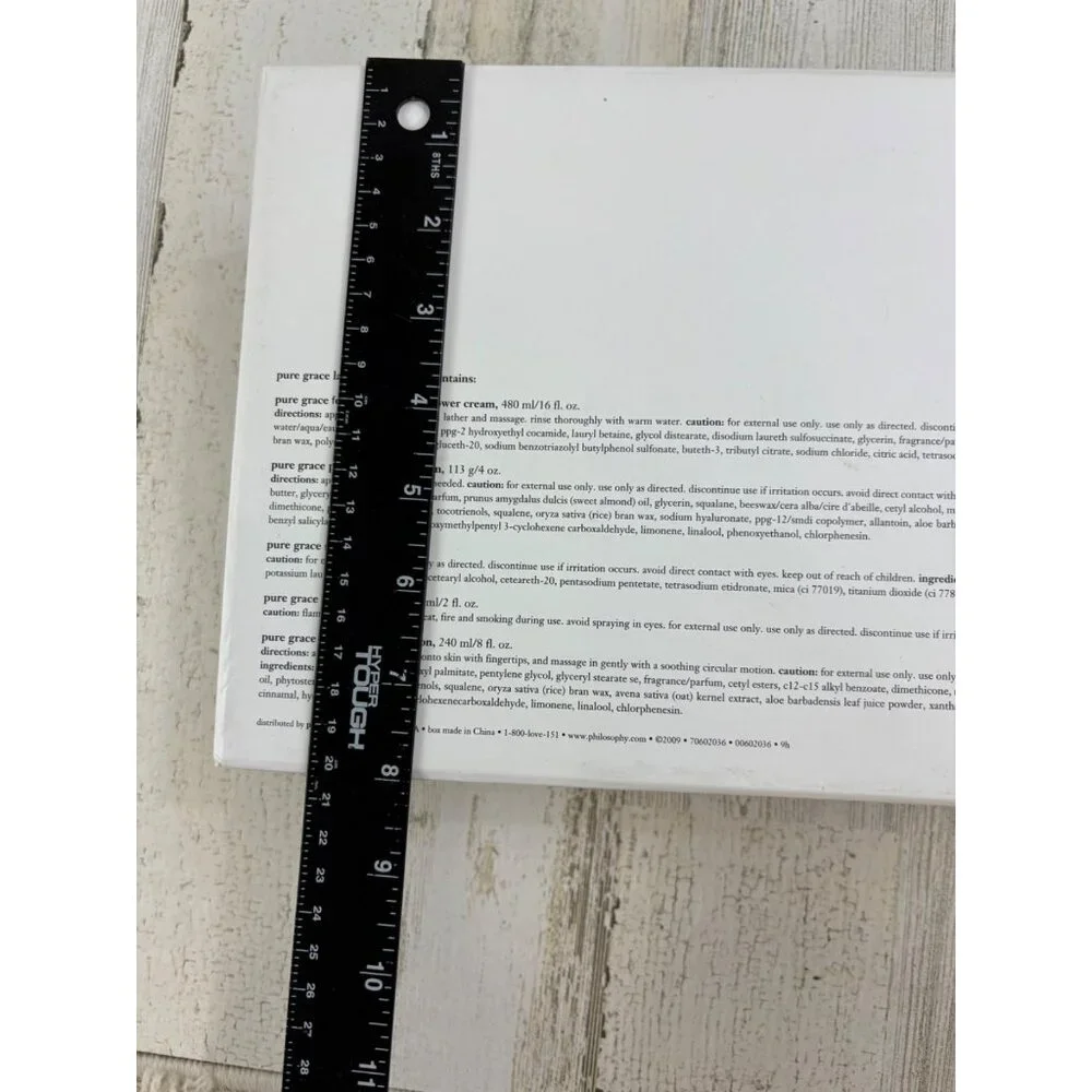 Philosophy Vintage Pure Grace Gift Box Packaging ONLY